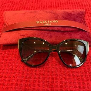 Marciano Black and Gold Sunglasses